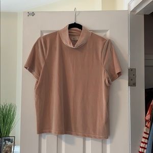 Madewell Velvet Top
